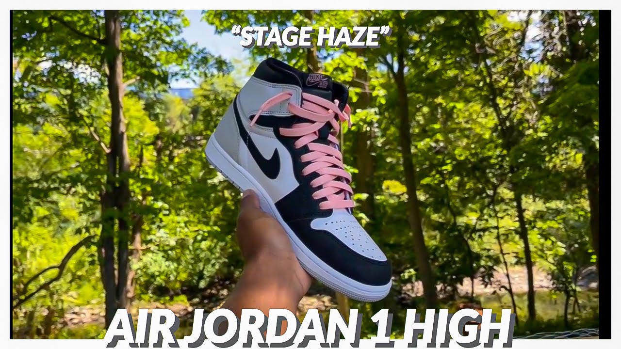 Air Jordan 1 High Stage Haze ( In Depth Review & on Foot) - YouTube