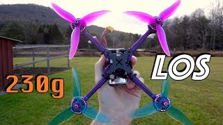 Finally Flying a REAL LOS Quad (With Stick Overlay)
