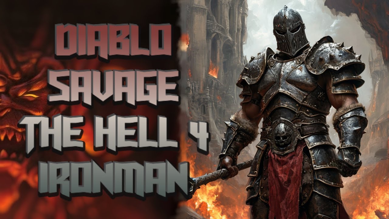 Дикарь хардкор айронмэн [pre-alpha] Diablo THE HELL 4