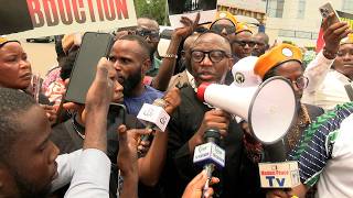 Tinubu is Boko Haram Sowore says as He leads Protest against insecurity