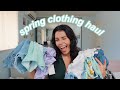 a *super cute* spring clothing haul (try-on)