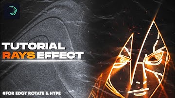 | Tutorial Rays Effect - Alight motion,Free XML!!