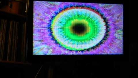 A little AVS visualization in Winamp