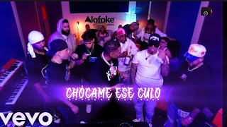 CHOCAME ESE C4LO AQUI  - Michael Flores & JLexis Lyrics VIDEO OFICIAL#lacasadalofoke #santiagomatias