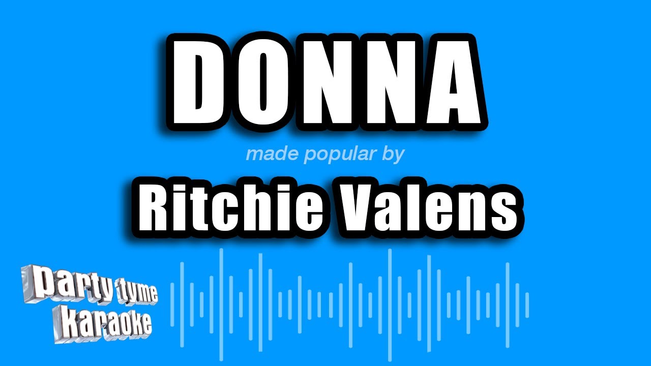 Ritchie Valens - Donna (Karaoke Version)