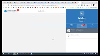 Student View: Adding a response part 2 (using the mic feature)