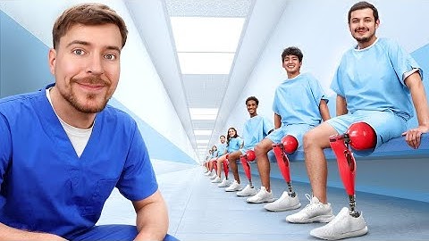 I Helped 2,000 People Walk Again || MR beast ||