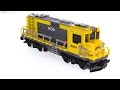 Build & run ⏩ New custom LEGO train locomotive MOC