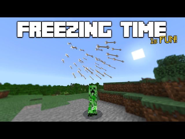 Minecraft, Time Stopper! (stop time in minecraft)