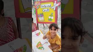 A little tour of @KNAcademyIntl with art craft and fun with my kids..#summer camp..#kids activities