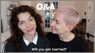 Will We Get Married? Religion, Jealousy | Lesbian Couple Q&A