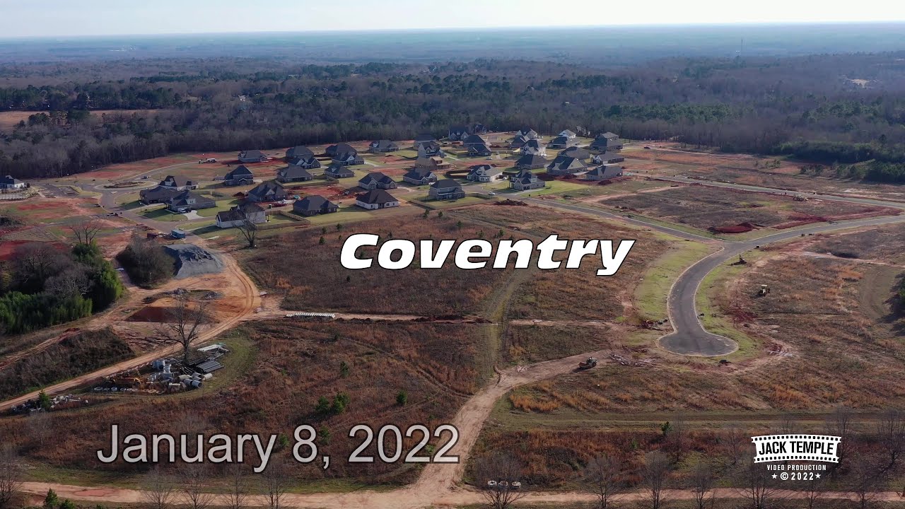 Coventry on Jackson Road Construction Update January 8, 2022 Wetumpka, Alabama YouTube