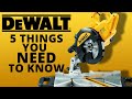 DEWALT DWS774 - The Top 5 Things You Need to Know