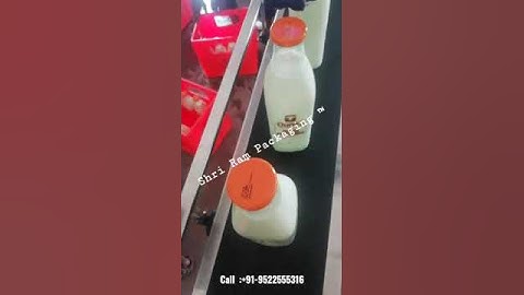 Very Economical Automatic Batch Coding On Beverage Bottles !! Milk Glass Bottle Batch Coding Machine