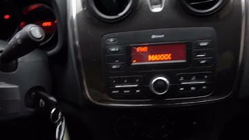 How to Turn Radio Text On or Off in Dacia Sandero ( 2011 - 2020 ) - Enable or Disable RDS Feature