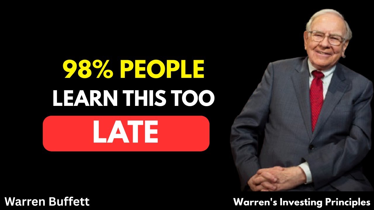 Warren Buffett: Sharing Your Net Worth & Estate With These 3 People Is Dangerous