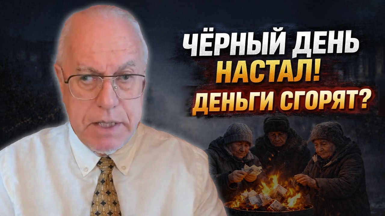 ЧЁРНЫЙ ДЕНЬ НАСТАЛ! Тотальная конфискация сбережений НАЧАЛАСЬ! — Липсиц