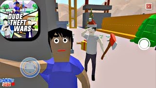 Dude Theft Wars: Open World Sandbox Update - Michael & Trevor Location | Android Gameplay HD