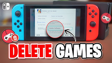 Nintendo Switch – How to Delete Games & Apps | Free Up Space on Switch