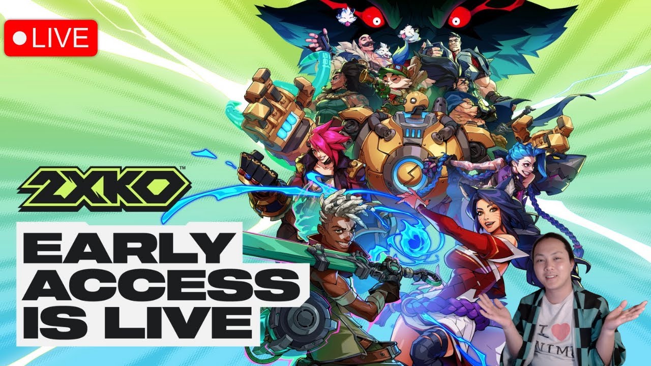 🔴 LIVE - 2XKO Early Access Is Finally Here Everyone! PC For Now ...