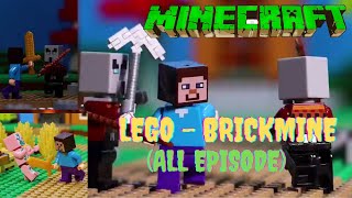 Minecraft Animation | LEGO - Brickmine (All Episode) | Compass JET ☀