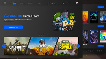 Ux/Ui web design speed art #42