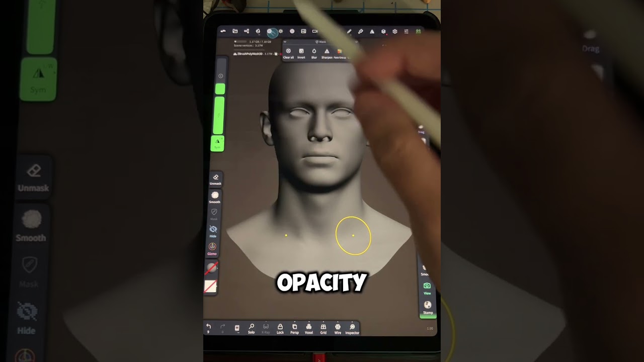 Nomad Sculpt - Adding UV Maps as Printable Texture