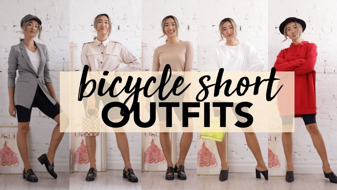 BICYCLE SHORTS: Outfit Ideas + How To Style