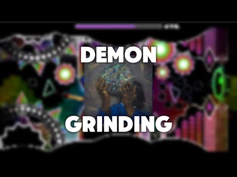 GEOMETRY DASH - DEMON GRINDING - YouTube