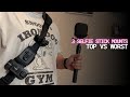 Best Selfie Stick Mount for Backpack Straps? 3 Options Compared