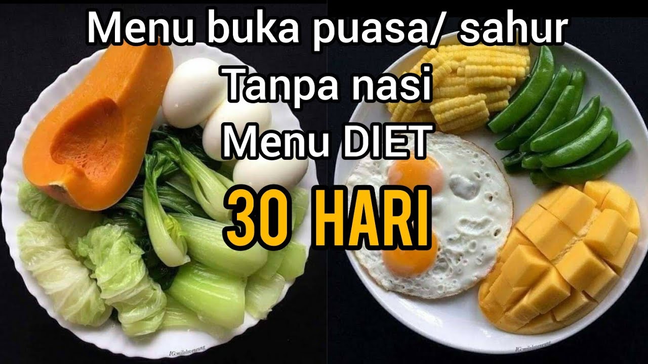 Menu diet 30 hari