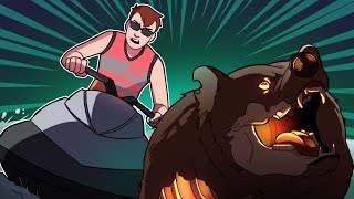 The Best Way To Take Out A Zombie Bear - Far Cry 5 Dead Living Zombies Funny Moments W Wildcat