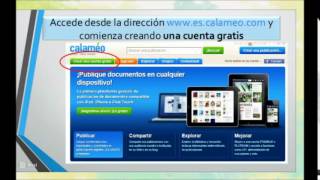 definicion de calameo recomendada para este video