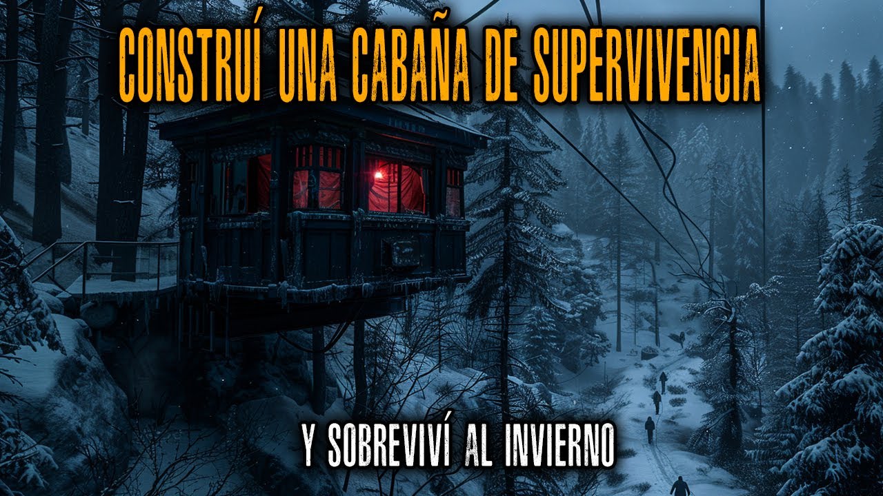 EPIDEMIA ZOMBI: Construí una cabaña para SOBREVIVIR y sobreviví los primeros 30 días.
