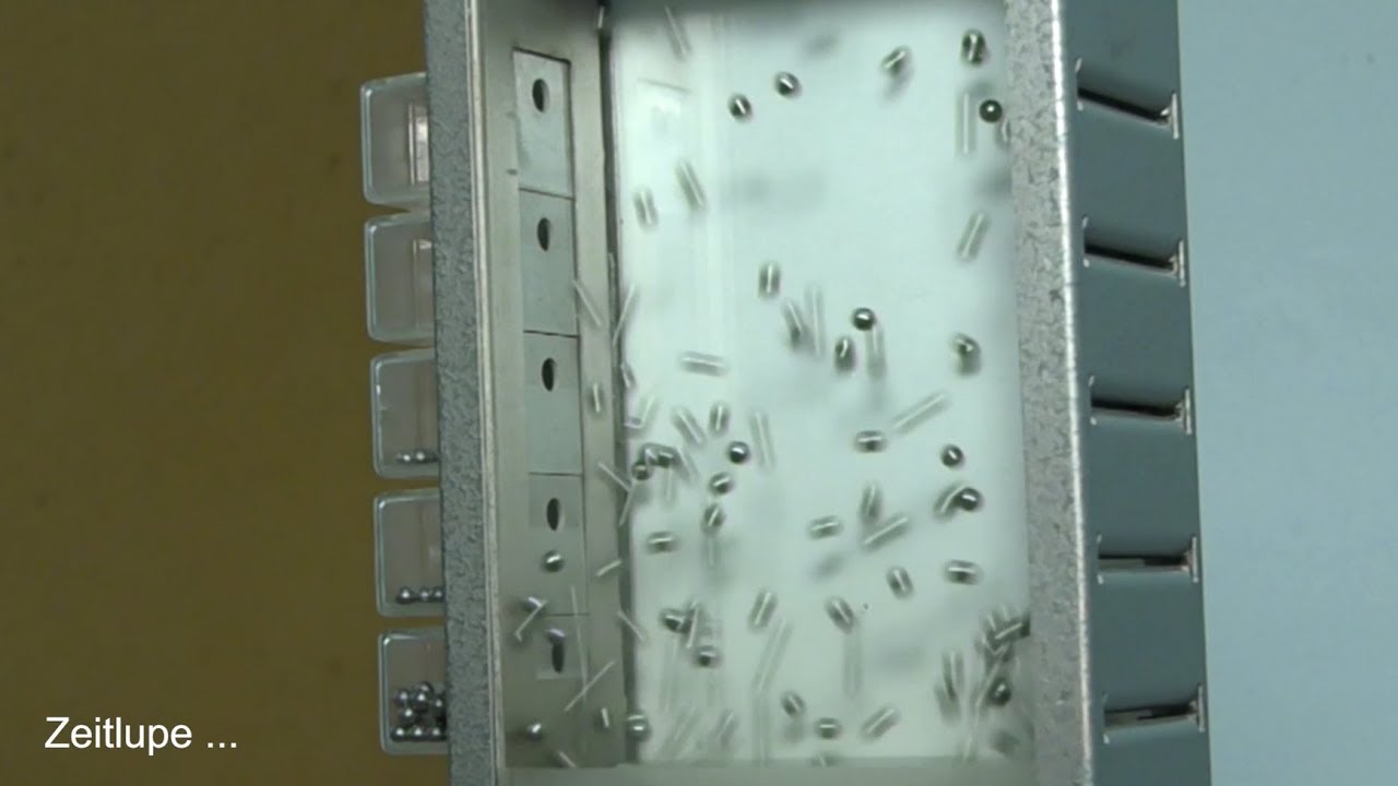 Boltzmann-Verteilung Experiment