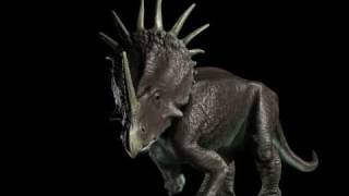 Styracosaurus Animation Draft スティラコサウルス動画習作
