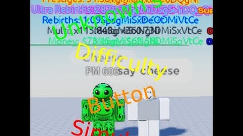 A trailer of my Difficulty Button Simulator and also game in Description