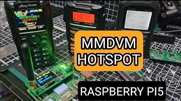 World First - Raspberry PI5 - MMDVM Hotspot