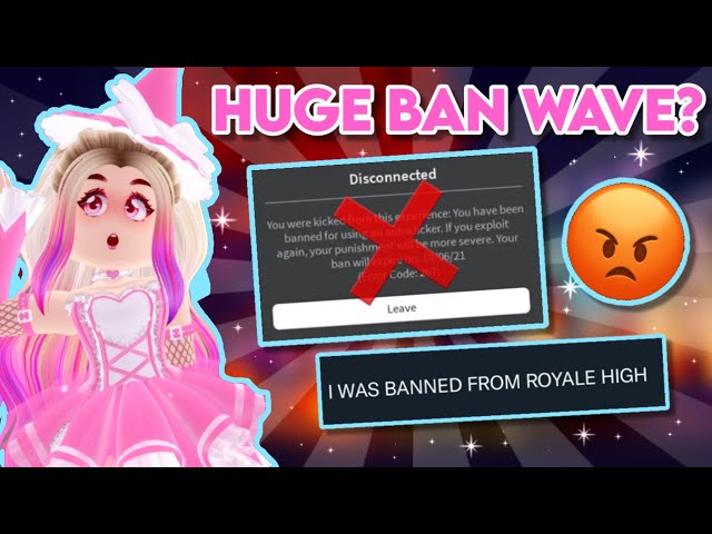 I got BANNED from Royale High 