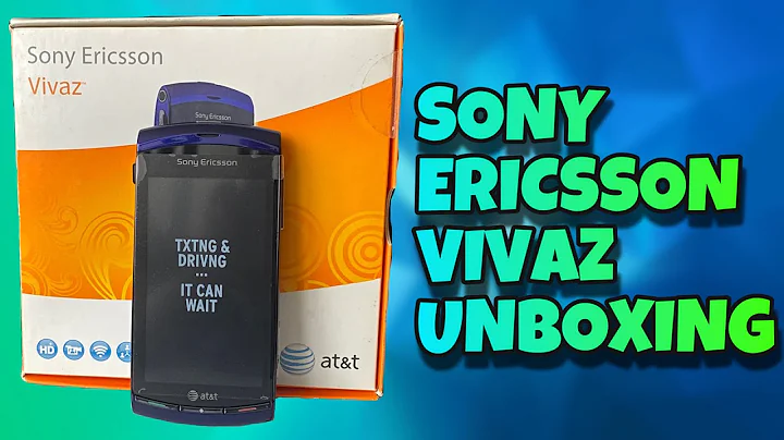 Sony Ericsson Vivaz Unboxing (2021)