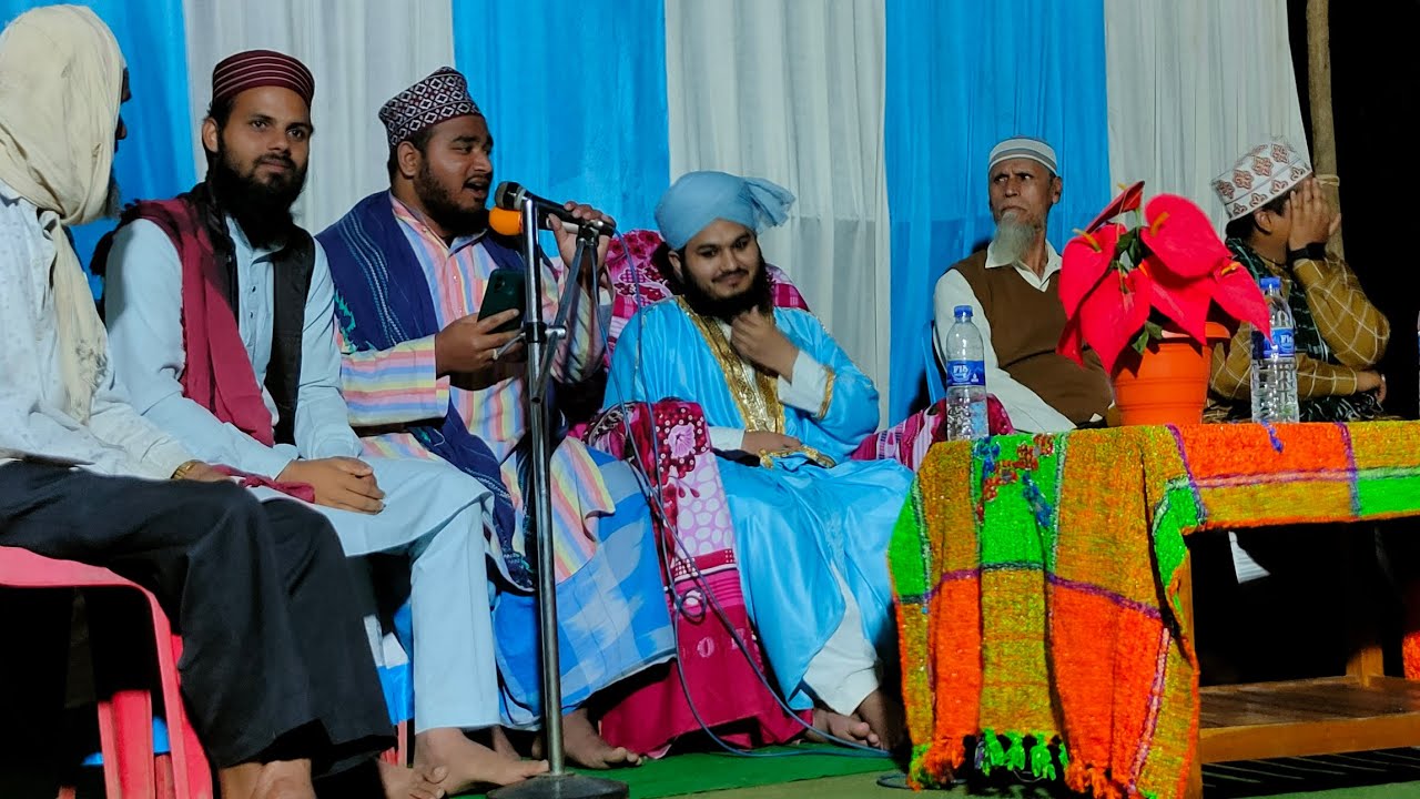 Faizane Shahid e Azam conference Shivpor Hangal Mufti Yusuf Raza Moradabad
