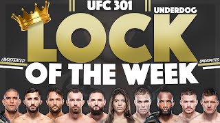 Jacob's LOCK OF THE WEEK for UFC 301 | LOTW | We Want Picks #UFC301