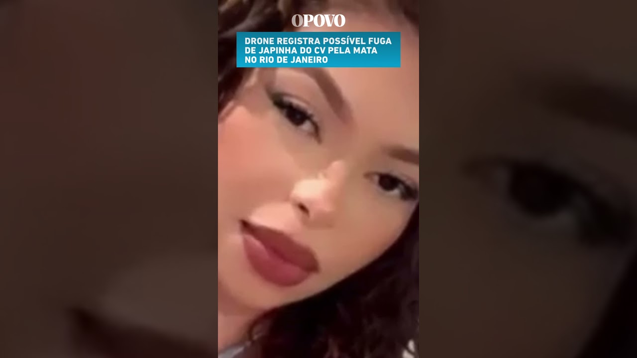 Drone registra possível fuga de Japinha do CV pela mata durante megaoperação no Rio veja TV Online Drone registra possível fuga de Japinha do CV pela mata durante megaoperação no Rio veja