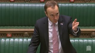 Live: Health Secretary Matt Hancock gives Covid update in House of Commons┃ITV News