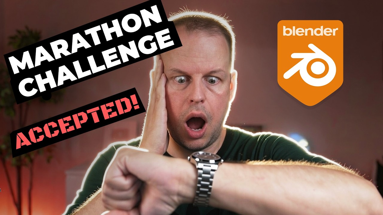 BLENDER MARATHON Madness: 6 Back-to-Back 10-Minute Challenges! 😱