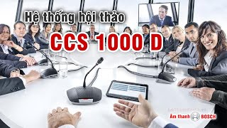 Bosch | Audio Conference Systems | CCS 1000 D Digital Discussion System | Germany