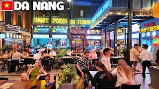 DA NANG Vietnam Amazing Nightlife at An Thuong Tourist Street 4K Walking Tour