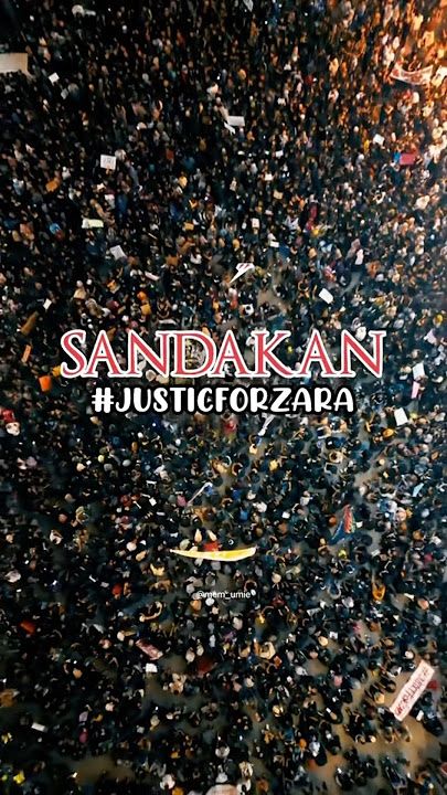 Sabah, kami di Semenanjung support dari jauh dan menyokong anda🔥 #fyp #foryou #justiceforzara