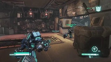 Transformers Fall of Cybertron: Team Deathmatch On Launch Gameplay (Xbox 360)
