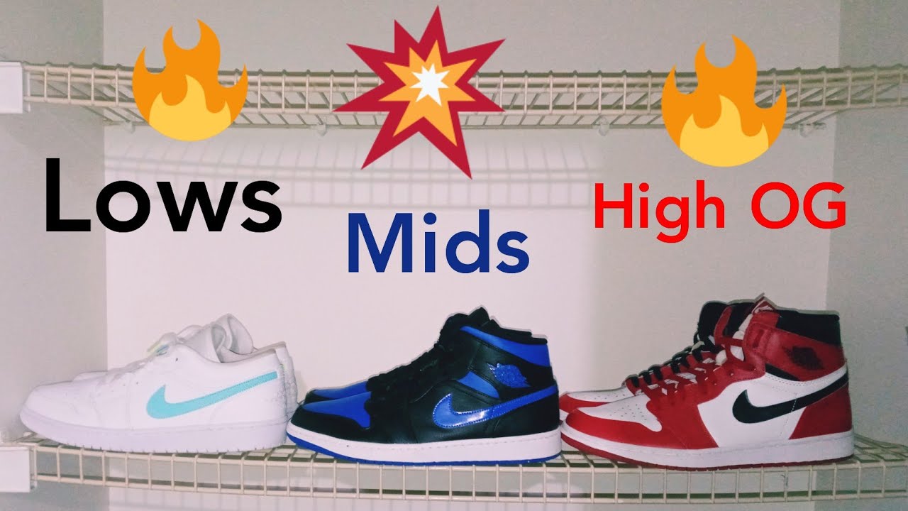 Jordan 1 Low vs Mid vs High - YouTube